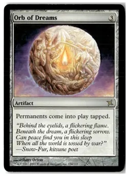 MTG Orb of Dreams - Betrayers of Kamigawa Moderately Played English - Image 1