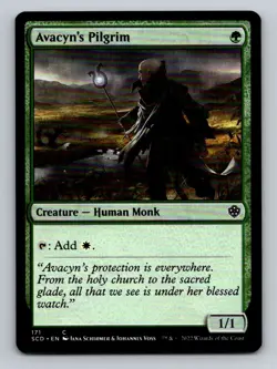 Avacyn's Pilgrim Normal C Starter Commander Decks 171 NM - Image 1