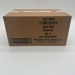 SEALED CASE! 4x Turtle Team-Up Box Teenage Mutant Ninja Turtles TMT MTG - Image 1