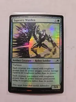Tapestry Warden (Foil) - Edge of Eternities - LP - Uncommon - Creature - MTG - Image 1