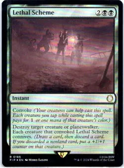 Universes Beyond: Fallout #185 Lethal Scheme - Image 1