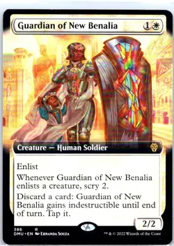 #386 Guardian of New Benalia (Extended Art) Dominaria United Rare - Image 1