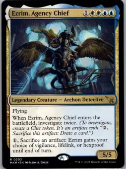 #202 Ezrim, Agency Chief Murders at Karlov Manor Rare - Image 1