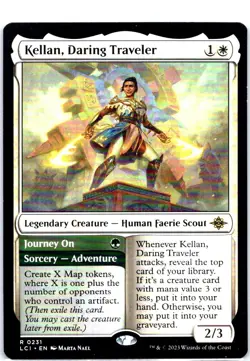 #231 Kellan, Daring Traveler MTG The Lost Caverns of Ixalan Rare - Image 1