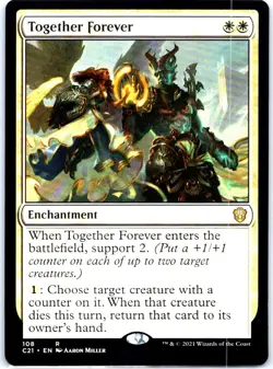 #108 Together Forever Commander 2021 Rare - Image 1