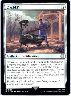 #129 C.A.M.P. Universes Beyond: Fallout Uncommon - Image 1