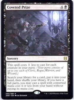 #95 Coveted Prize Zendikar Rising Rare - Image 1