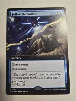 Follow the Bodies (Extended Art) Commander: Murders at Karlov Manor Regular - Image 1