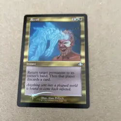 Recoil RETRO FRAME FOIL, Dominaria Remastered, MTG DMR NM/M - Image 1