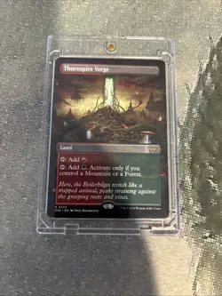 MTG Thornspire Verge (Borderless) - Duskmourn: House of Horror (DSK) #333 MTG - Image 3