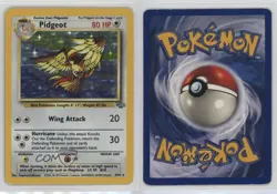 Pidgeot Holo Pokemon Jungle #8 1999 - Image 3