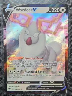Pokemon TCG Wyrdeer V 134/189 Sword & Shield Astral Radiance -NM - Image 1