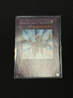 GLOSSY UNLIMITED FOIL LINE MISPRINT | Gaia the Dragon Champion LOB-125 Secret - Image 4