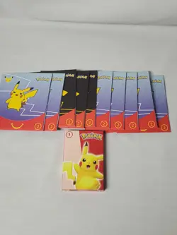 Pokemon 25th Anniversary McDonalds Promo Booster Packs Lot of 10x Sealed W Extra - Image 2