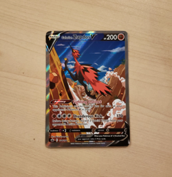 Pokemon Chilling Reign Alternate Art Holo Galarian Zapdos V Ultra Rare #174/198 - Image 1