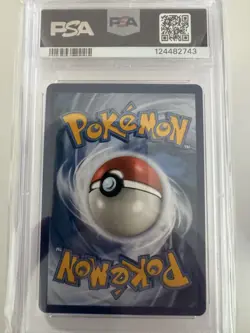2019 Pokemon Sun Moon Cosmic Eclipse Solgaleo Lunala Full Art Secret 254 PSA 9 - Image 2