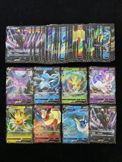 2024 Pokemon TCG S-Chinese CS4aC 034/132 008/132 RR Leafeon V Holo Lot*55 AM11 - Image 1