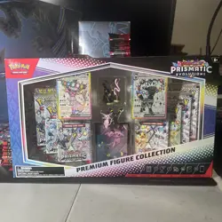 Pokemon TCG Prismatic Evolutions Premium Figure Collection Box English - Image 1