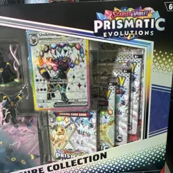 Pokemon TCG Prismatic Evolutions Premium Figure Collection Box English - Image 3
