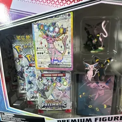 Pokemon TCG Prismatic Evolutions Premium Figure Collection Box English - Image 4
