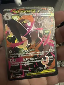 Pokemon 2025 Mega Evolution – Phantasmal Flames Mega Lopunny EX SAR #128/94 - Image 1