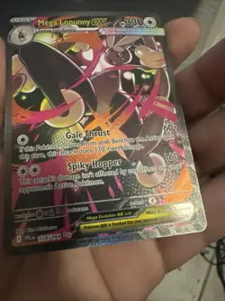 Pokemon 2025 Mega Evolution – Phantasmal Flames Mega Lopunny EX SAR #128/94 - Image 2