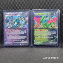 Iron Leaves EX 128 Iron Crown EX 146 Pokemon Scarlet Violet Promo - Pokemon SVP - Image 1