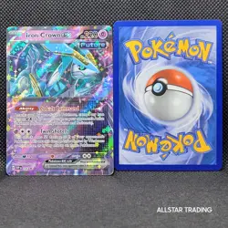 Iron Leaves EX 128 Iron Crown EX 146 Pokemon Scarlet Violet Promo - Pokemon SVP - Image 3