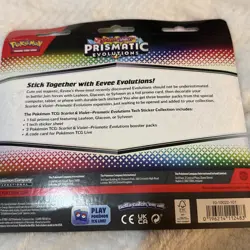 Pokemon TCG Prismatic Evolutions Tech Sticker Collection Set Lot Of 2 New/sealed - Image 4