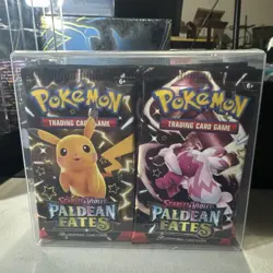 Pokemon TCG S&V - Paldean Fates Booster Pack Lot of 36 FACTORY SEALED PACKS BOX - Image 1