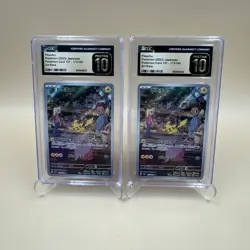 2023 Pokemon JPN 151 Pikachu Art Rare Holo 173 CGC 10 Pristine Sequential Pair - Image 1