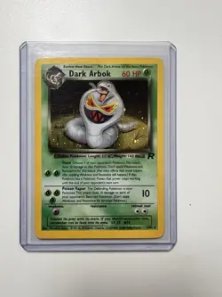 Dark Arbok Holo 2/82 from Pokemon Team Rocket Error year 1999-23000 - Image 1