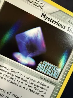 Mysterious Shard Reverse Holo 81/100 Pokemon Crystal Guardians Stamped LP - Image 3