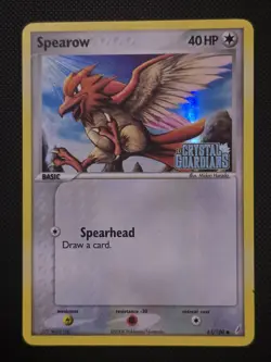 Spearow 61/100 Crystal Guardians, Common, Holo - Pokemon TCG, Heavily Played - Image 1