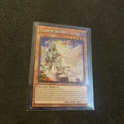 Yugioh: Fallen of the White Dragon 1st Edition Secret Rare BPRO-EN024 Near Mint - Image 1