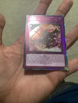 Yugioh Dominus Purge Quarter Century Secret Rare INFO-EN078 1st Ed QCSR - Image 2