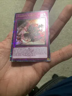 Yugioh Dominus Purge Quarter Century Secret Rare INFO-EN078 1st Ed QCSR - Image 3