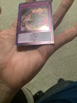 Yugioh Dominus Purge Quarter Century Secret Rare INFO-EN078 1st Ed QCSR - Image 4