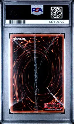 2002 YU-GI-OH! STARTER DECK: YUGI #006 DARK MAGICIAN PSA 1 - Image 2