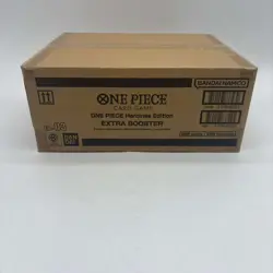 One Piece English EB-03 One Piece Heroines Edition Extra Booster Box Case Sealed - Image 3