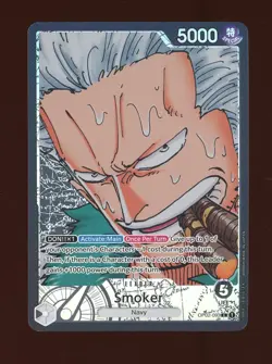 One Piece English OP02-093 Smoker Alternate Art Leader - Image 1