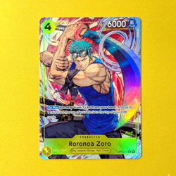 One Piece Roronoa Zoro (OP15-113) SR Alt Art - Adventure On Kami's Island NM - Image 1
