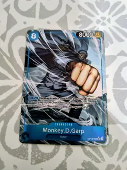 Monkey.D.Garp (Alternate Art) OP12-056 Legacy of the Master Foil NM & NP - Image 1