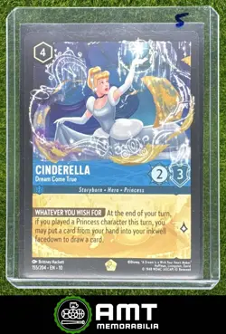 Cinderella Dream Come True Disney Lorcana: Whispers in The Well 155/204 #5 - Image 1