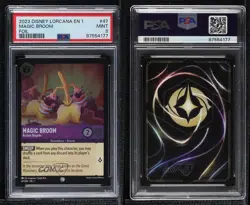 2023 Disney Lorcana The First Chapter 1 Foil Magic Broom Bucket Brigade PSA 9 - Image 3