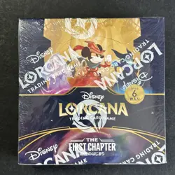 Disney Lorcana Japanese The First Chapter Booster Box Factory Sealed - Image 1