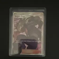 Koga's Trap (Full Art) 211/214 Sm-Unbroken Bonds Holo Pokemon Card - Image 3