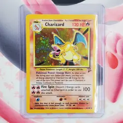 Charizard - 4/130 - Holo Rare - Base Set 2 - Pokemon Card #L7 - Image 1