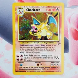 Charizard - 4/130 - Holo Rare - Base Set 2 - Pokemon Card #L7 - Image 2