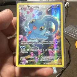 Pokemon Manaphy XY113 XY Promo Basic 70 HP Holo English Card - Image 1